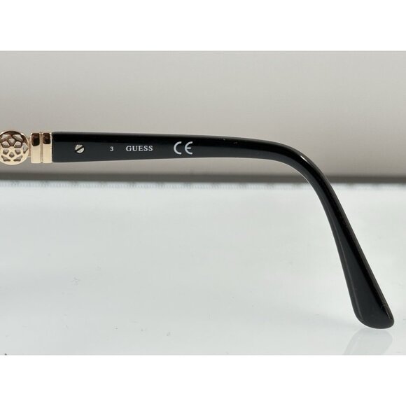 GUESS GU2833 002 Matte Black Metal Optical Eyeglasses Frame 53-14-140 (C4-25) - Picture 4 of 14